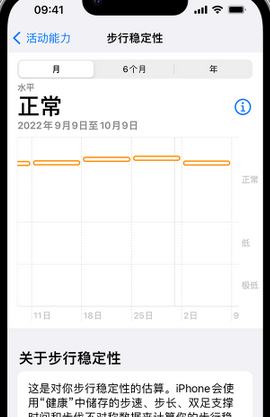 新兴iPhone手机维修如何在iPhone开启'步行稳定性通知'