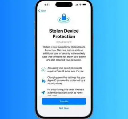 新兴苹果授权维修店分享被盗设备保护功能开启方法 