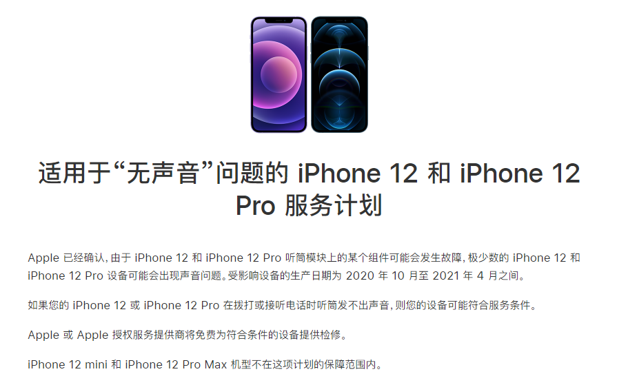 新兴苹果手机维修分享iPhone 12/Pro 拨打或接听电话时无声音怎么办 